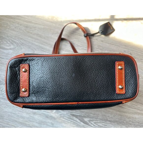 Dooney & Bourke Black and Copper Leather Colored Tote - Picture 16 of 16